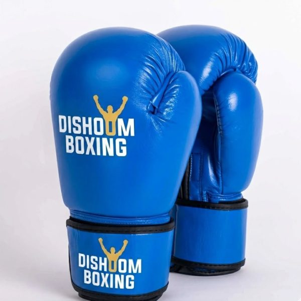 Premium Blue Custom Leather Boxing Gloves – Dishoom Boxing Gear