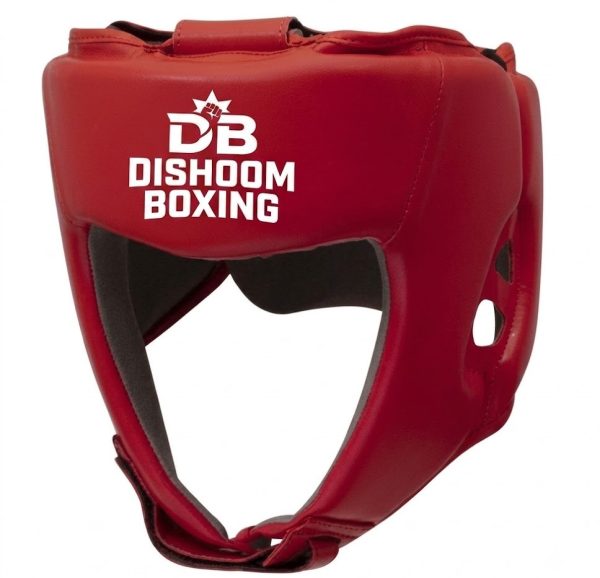 Dishoom Boxing Pro Leather Headguard – Full Face Protection Boxing Headgear